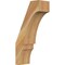 Ekena Millwork 6"W x 12"D x 24"H Balboa Rough Sawn Knee Brace, Western Red Cedar BRC06X12X24BOA00RWR - alternate 1